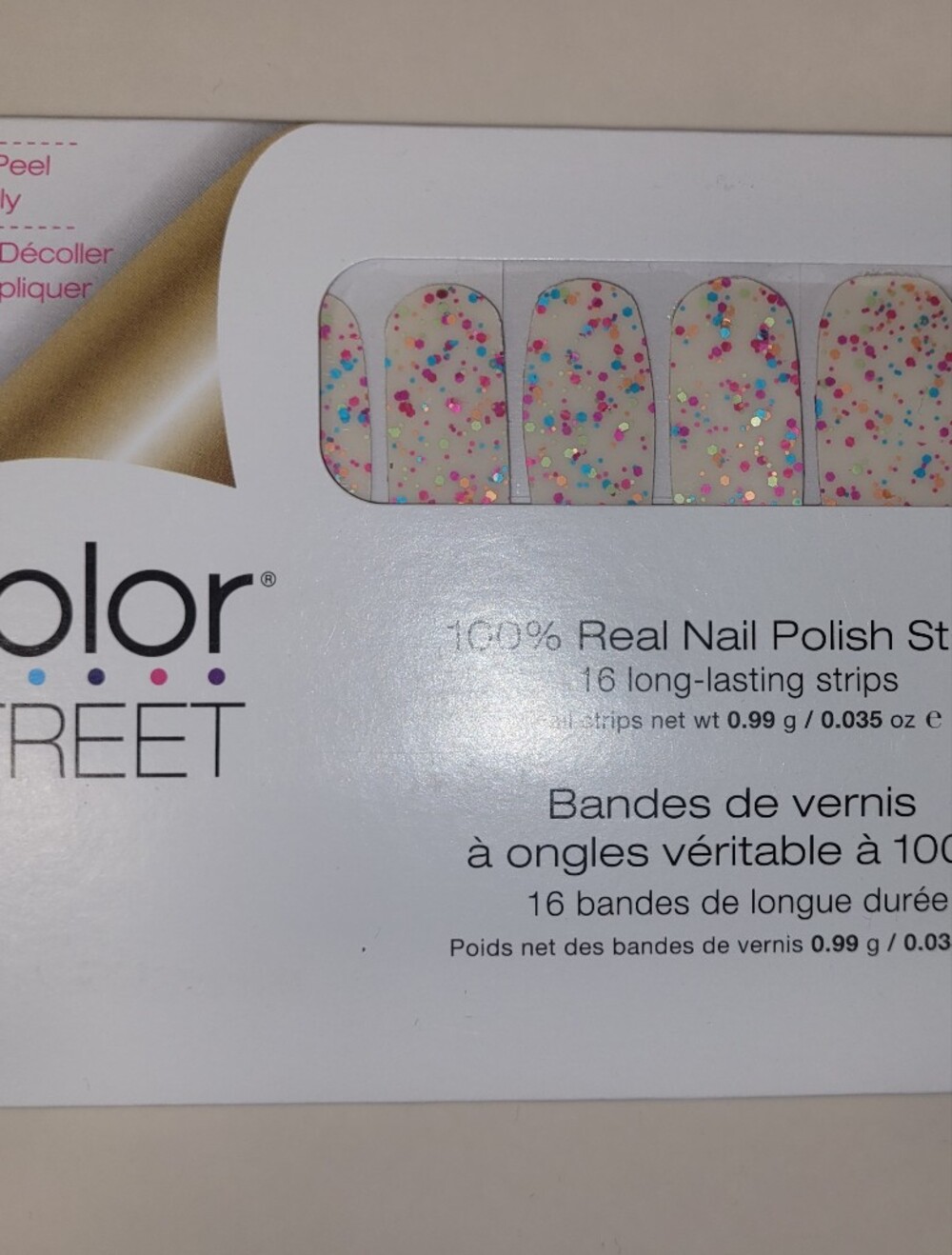 5 for $25 - Color Street Botanical Burst nail polish strips